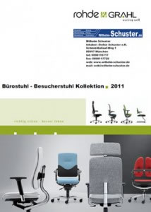 Erleben Sie Design und Ergonomie in Bürostuhl Besucherstuhl Katalog von Rohde & Grahl